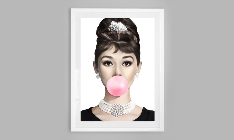 Audrey Hepburn Bubblegum