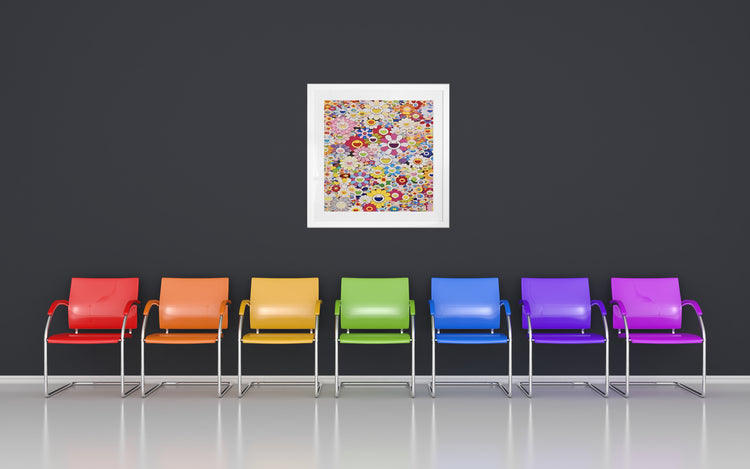 Takashi Murakami Flowers - Square