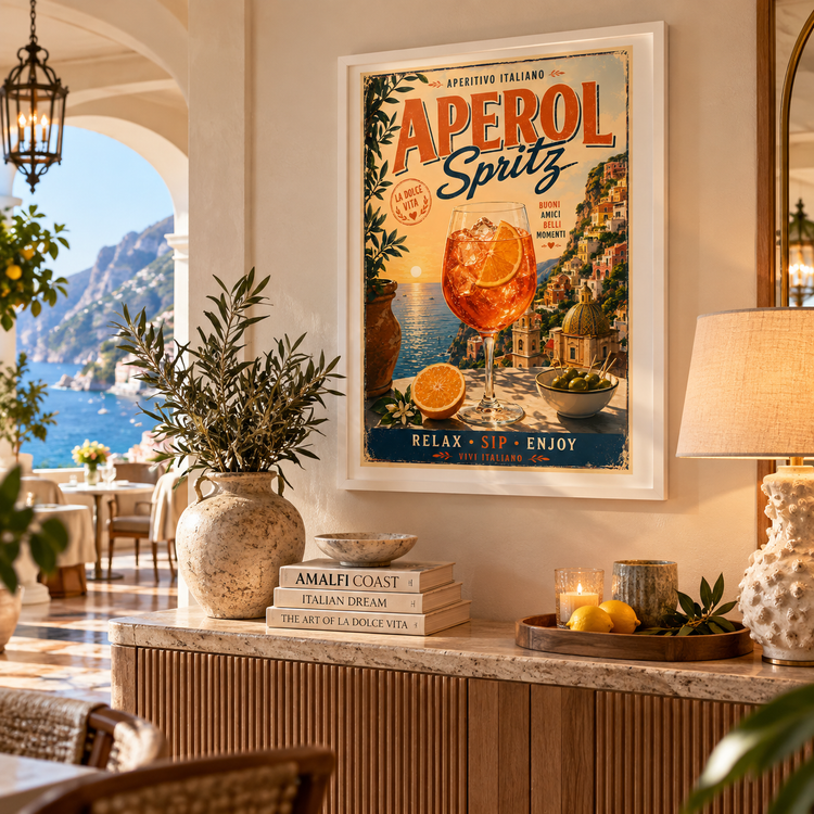 Aperitivo on the Amalfi Coast
