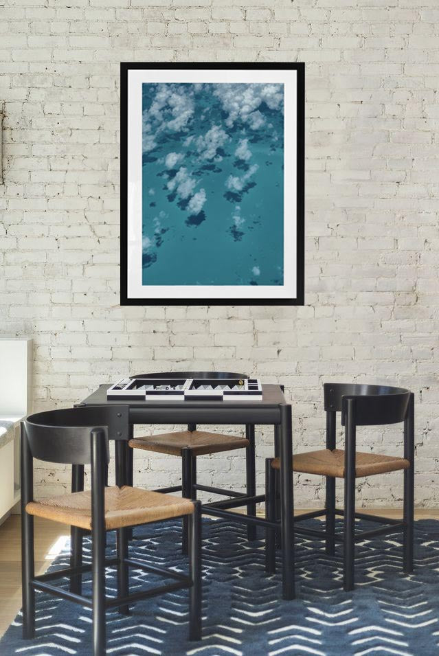 Pale Shadows on Blue