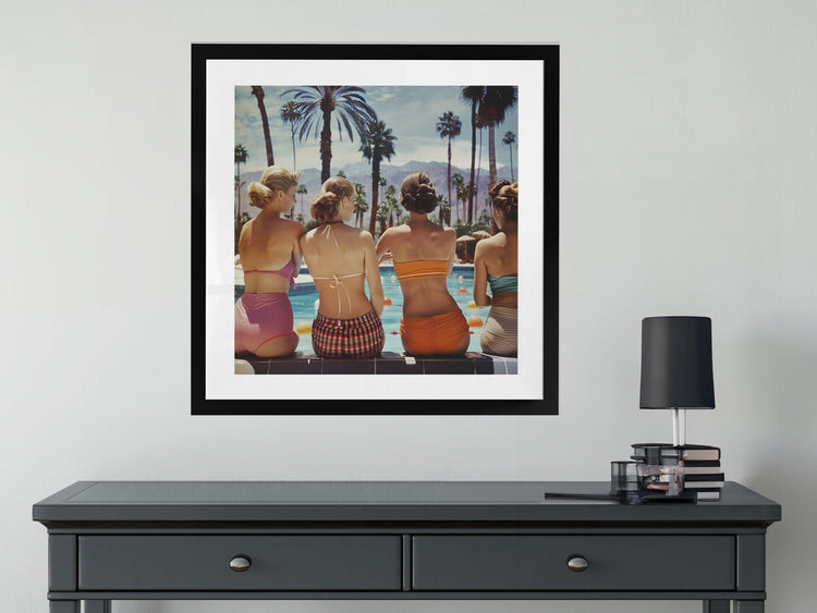 Summer in Palm Springs (1952) Square Version