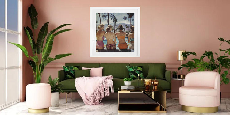 Summer in Palm Springs (1952) Square Version