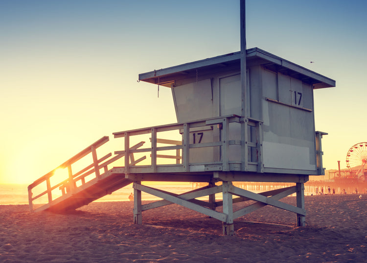 Golden Hour at Tower 17. Santa Monica.