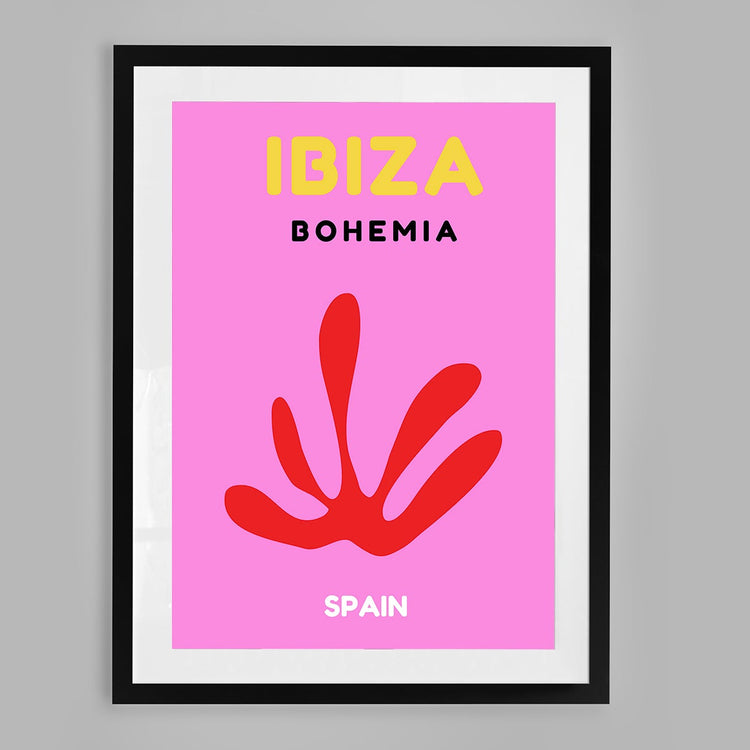 Ibiza, Spain (Pink)