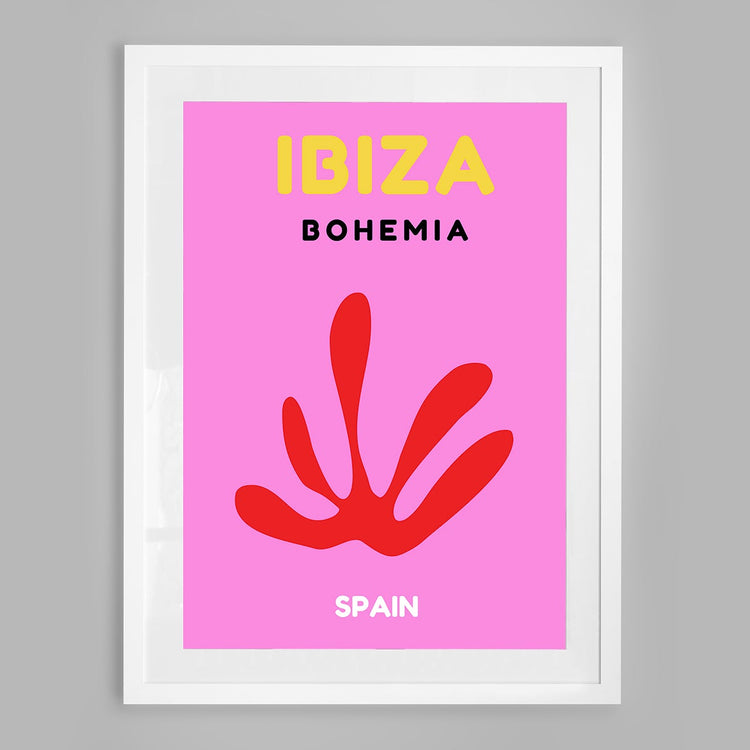 Ibiza, Spain (Pink)