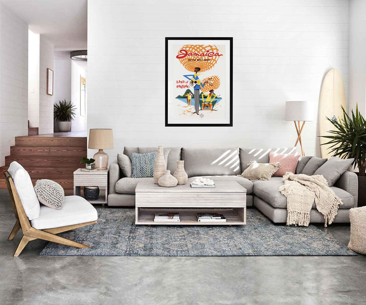 Jamaica – Land of Calypso Vintage Travel Poster (c. 1970's)