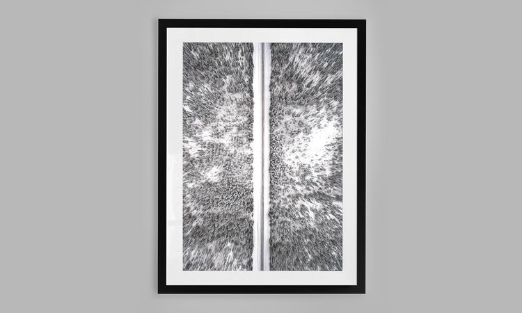 Winter Road. Jamtland County, Sweden.