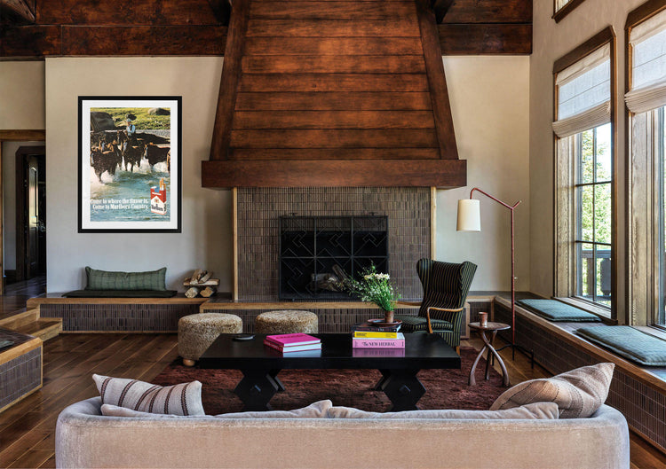 Malboro Cigarette Advertisement (1960's)