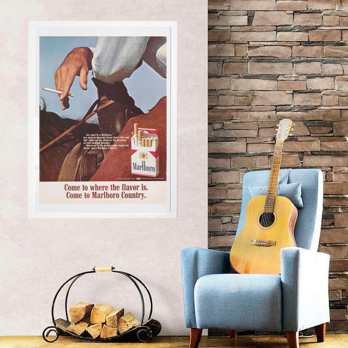 The Malboro Man Advertisement (1960's)