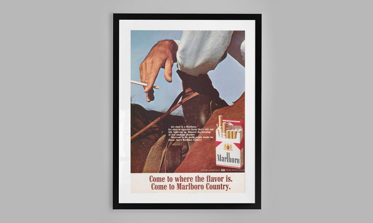 The Malboro Man Advertisement (1960's)