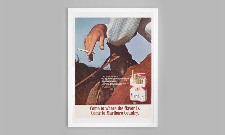 The Malboro Man Advertisement (1960's)