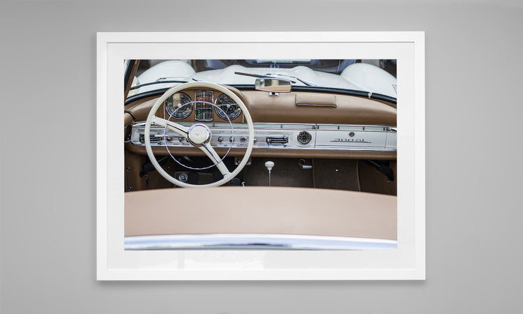 Mercedes 300SL: Behind the Wheel – 1950s Style