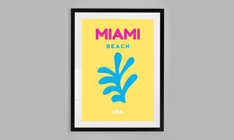 Miami Beach, USA (Yellow)
