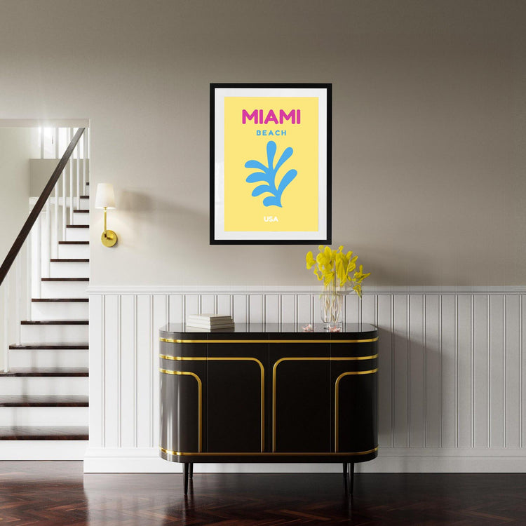 Miami Beach, USA (Yellow)