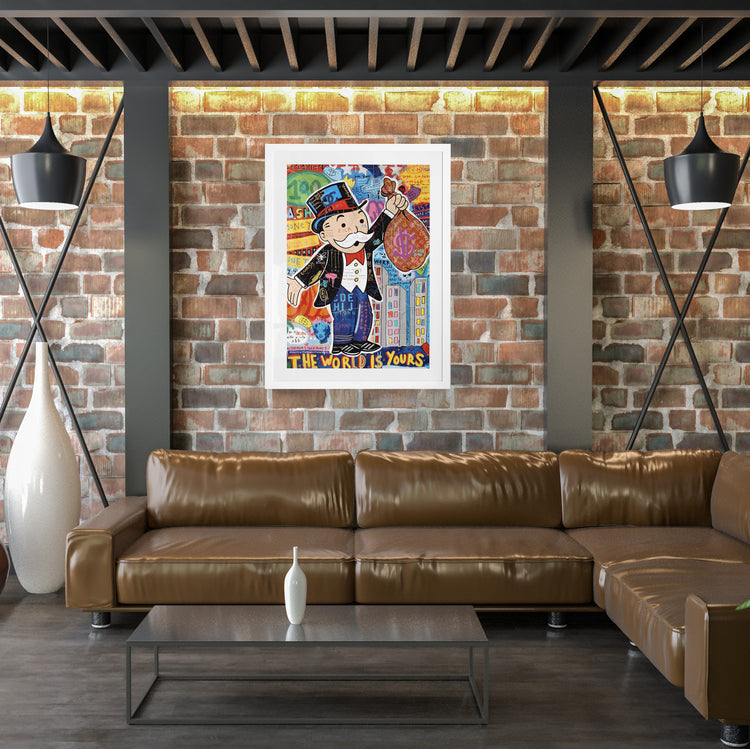 Alec Monopoly Graffiti Art Money