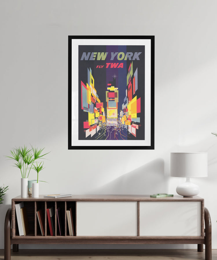 Fly TWA, New York (1960's)
