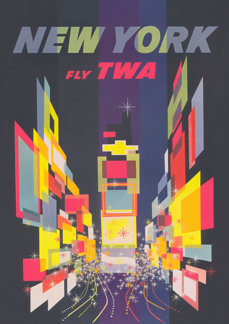 Fly TWA, New York (1960's)