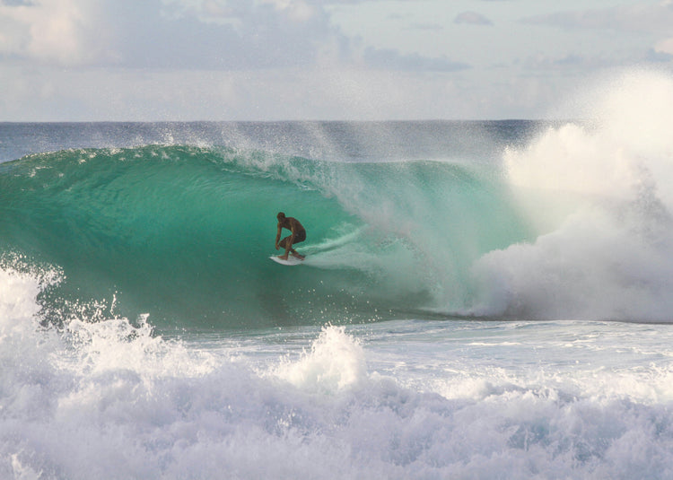 North Shore Barrel, Hawaii
