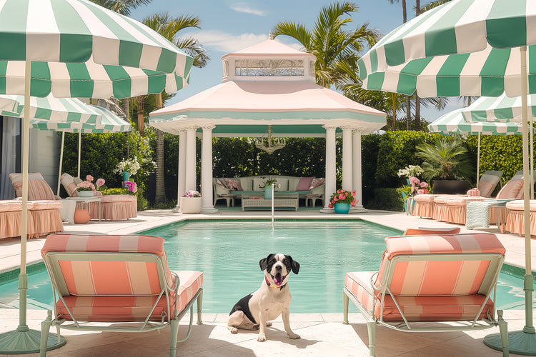 Poolside Palms and Sunshine