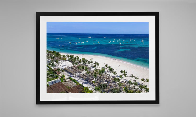 Palms & Parasols, Caribbean.
