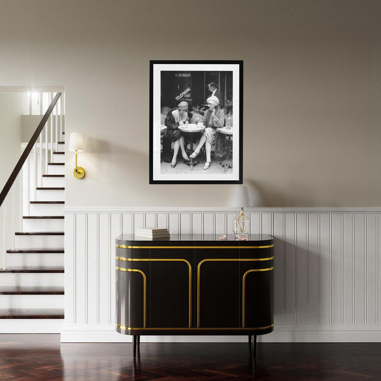 Parisian Cafe Conversations - 1920s