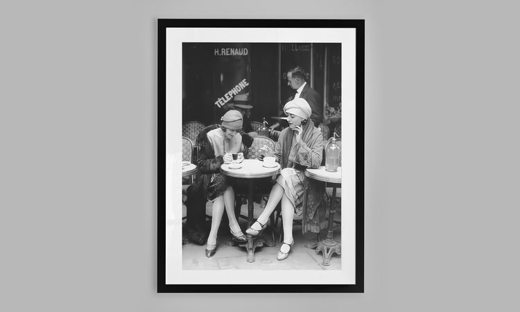 Parisian Cafe Conversations - 1920s