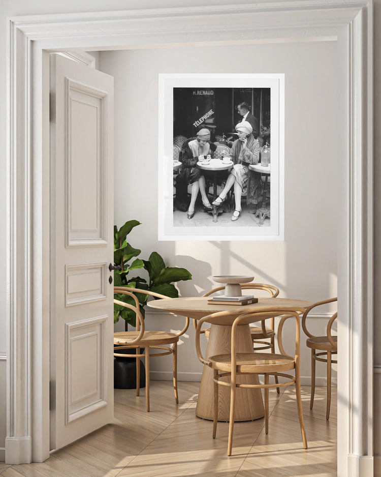 Parisian Cafe Conversations - 1920s