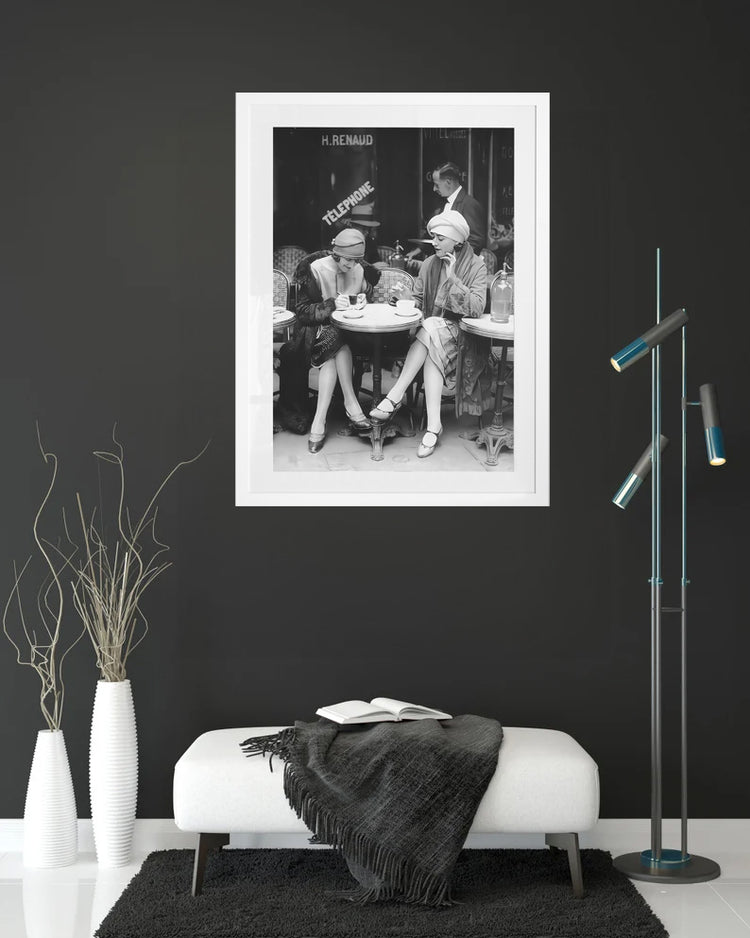 Parisian Cafe Conversations - 1920s