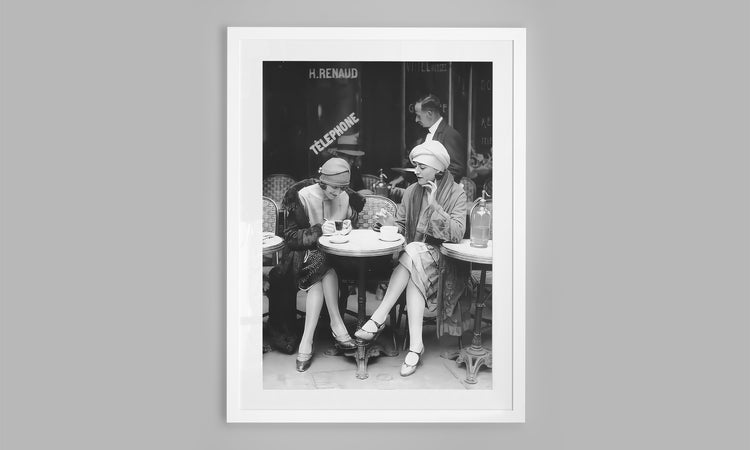 Parisian Cafe Conversations - 1920s