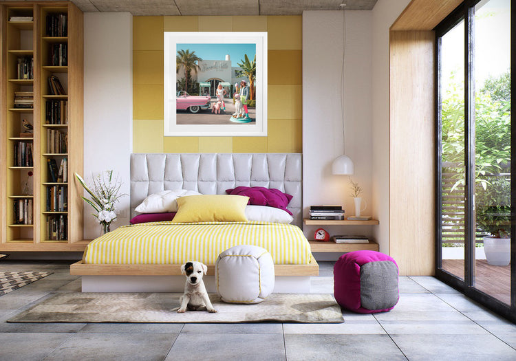 Pink Poodles & Palm Trees