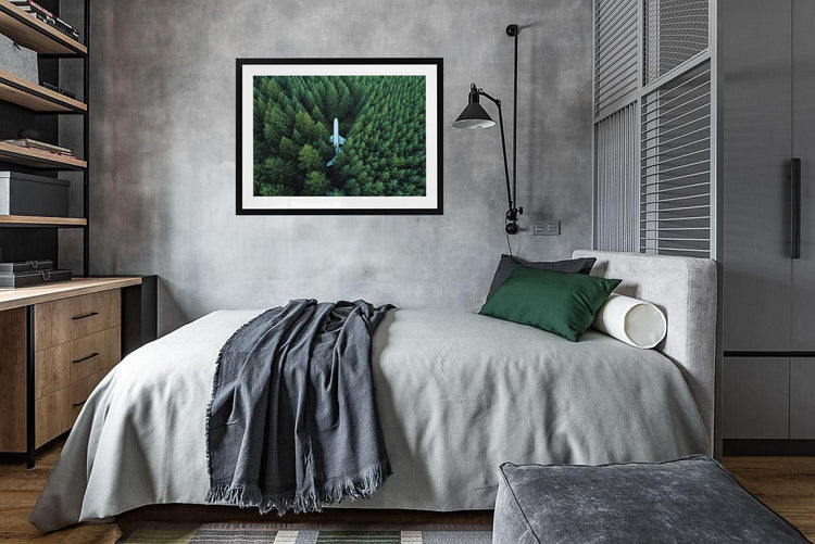 Boeing 727 in the Woods of Hillsboro, Oregon.