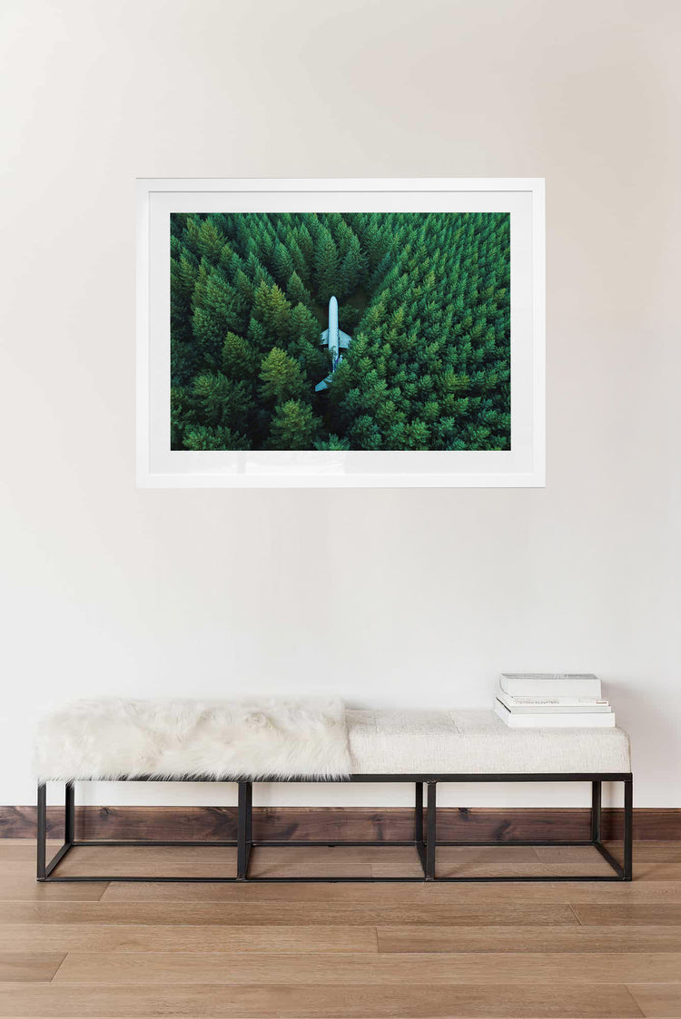 Boeing 727 in the Woods of Hillsboro, Oregon.