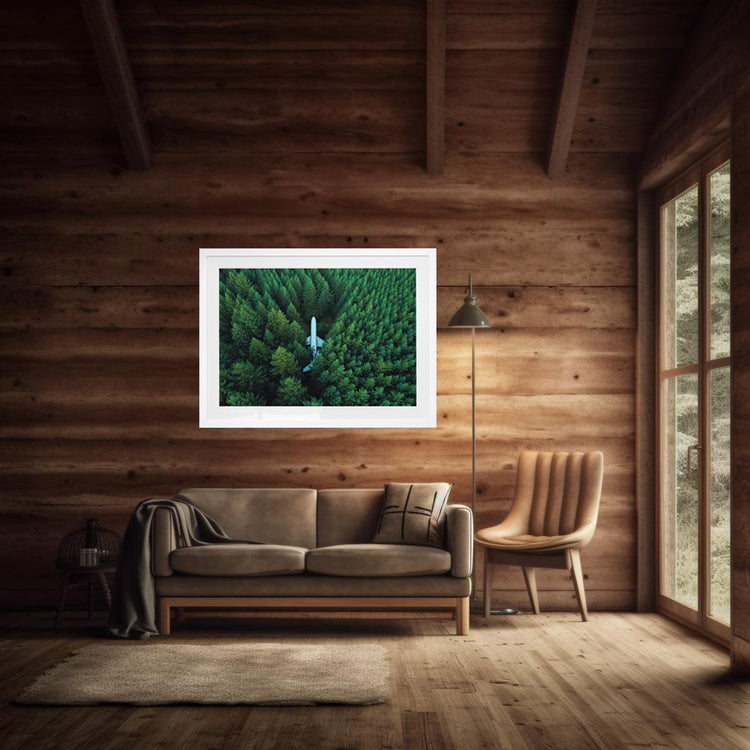 Boeing 727 in the Woods of Hillsboro, Oregon.
