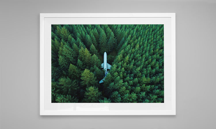 Boeing 727 in the Woods of Hillsboro, Oregon.