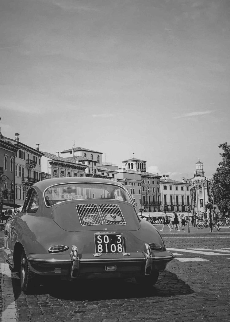 Porsche 356 in Old Italy.
