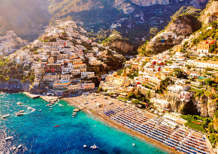Spiaggia Grande, Positano, Amalfi Coast, Italy