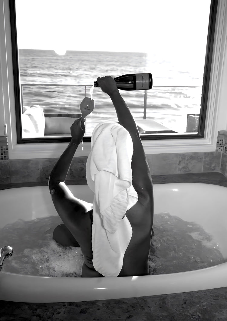 Champagne Bath Party