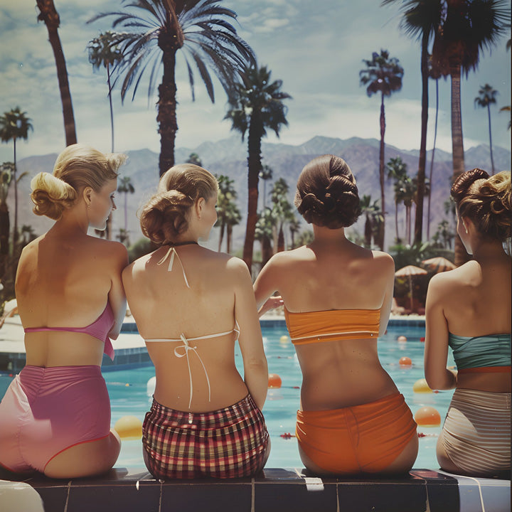 Summer in Palm Springs (1952) Square Version