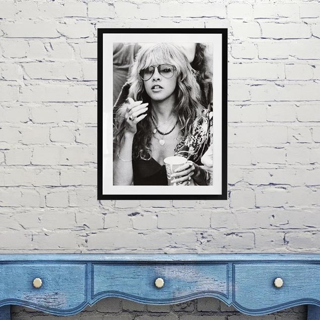 Stevie Nicks Having A Coke