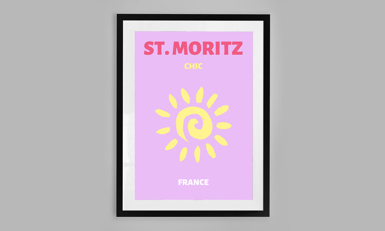 St Moritz, France (Purple)