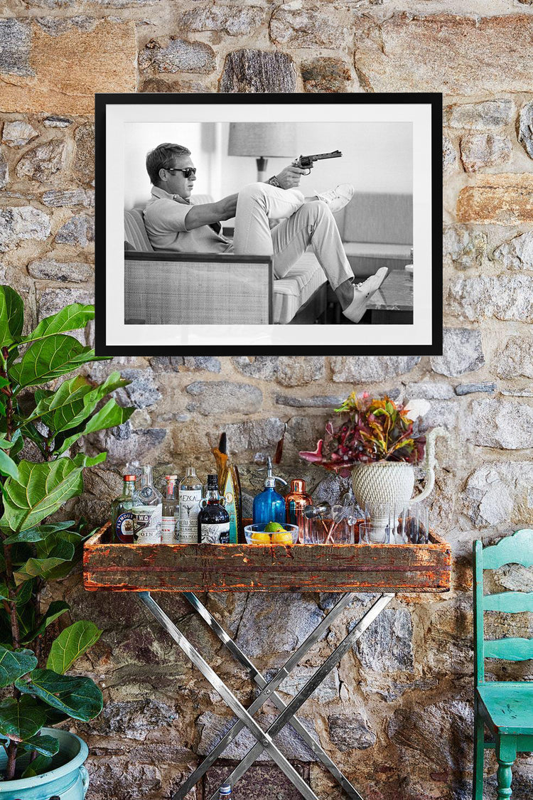 Steve McQueen Takes Aim (1963)