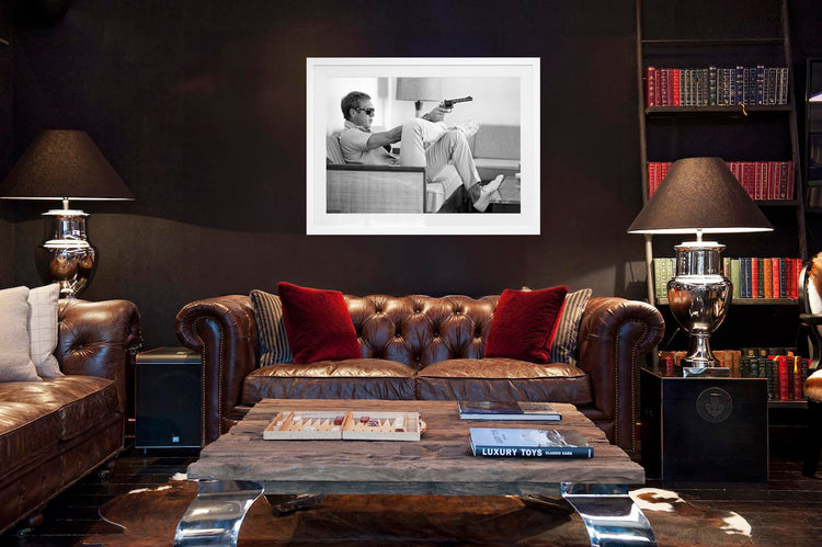 Steve McQueen Takes Aim (1963)