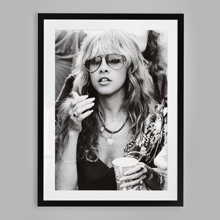Stevie Nicks Having A Coke