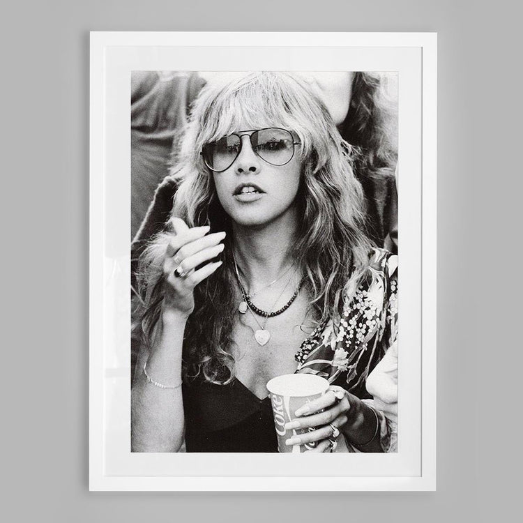 Stevie Nicks Having A Coke