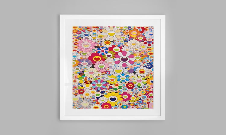 Takashi Murakami Flowers - Square