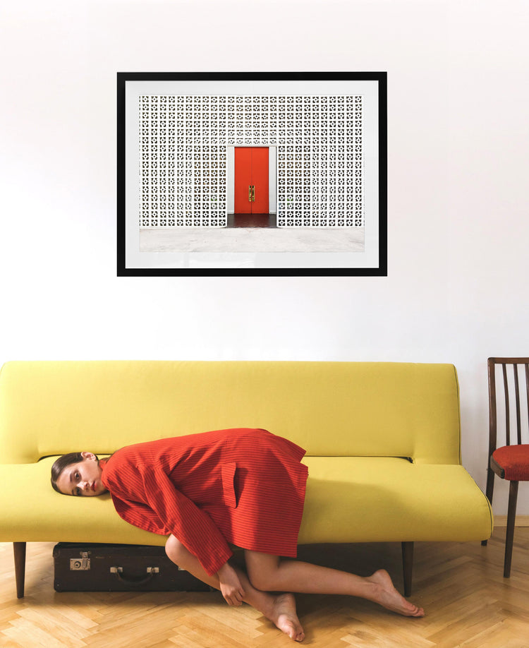 The Iconic Door at The Parker Hotel, Palm Springs.