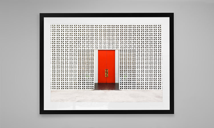 The Iconic Door at The Parker Hotel, Palm Springs.