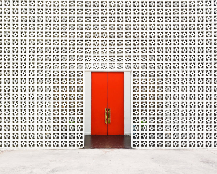 The Iconic Door at The Parker Hotel, Palm Springs.