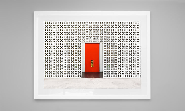 The Iconic Door at The Parker Hotel, Palm Springs.