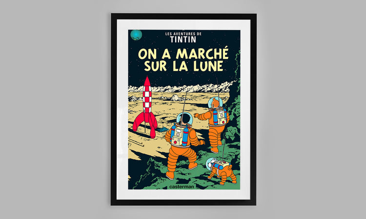 TINTIN: ON A MARCHE SUR LA LUNE